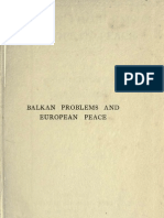 Buxton Leese - Balkan Problems and European Peace