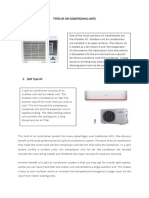 Types of Air Conditioning Units