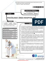 Psiclogo Area Hospitalar