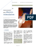 Fiche Pratique Renforcement Musculaire Par Electrostimulation