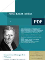 Thomas Malthus