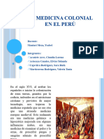 La Medicina Colonial en El Peru