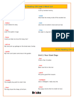 Bricks Reading 150 - L2 - Word List - Eng