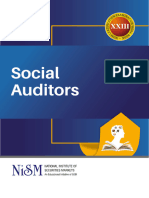 NISM Series XXIII Social Auditors Certification Examination Workbook