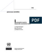 Innovación Social y Desarrollo Económico Local