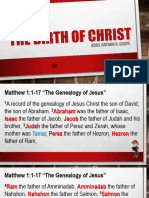 Module 3.1 PPT - Birth of Christ and Purpose of Incarnation