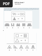 CAT4G7 05figure Matrices+Ans