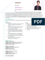 Dharmendra Singh CV For Internal Audit Profile