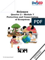 Science6 - q2 - Mod7 - Protection and Conservation of Ecosystems