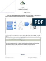 Activity 1 - M2 - Human Flourishing