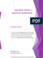 Desarrollo Motor y Postural Autonomo