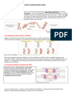 Bilan Chapitre 2 La Replication de l&#039 Adn Et Variabilite Genetique