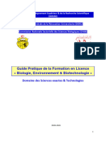 Guide Des Licences-CNS Sciences Biologiques