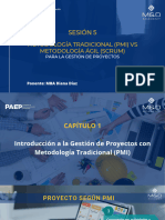 Sesión 5 PAEP - Metodología Tradicional Vs Metodología Ágil