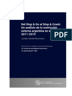 Del Stop Go Al Stop Crash. Un Análisis de La Restricción Externa Argentina en El Período 2011-2019