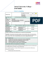 1 - Data Structures and Algorithms Assignment After IV