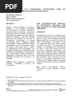 2008 La Indagación Una Estrategia Innovadora para El Aprendizaje de Procesos de Investigación Camacho Et Al