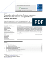 Review - (2008) - Preparation and Modification of Carbon Nanotubes - Review of Recent Advances and Applications in Catalysis and Sensing