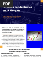 Finanzas Conductuales en JP Morgan