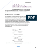 Procedimiento de Instalacion de Variadores