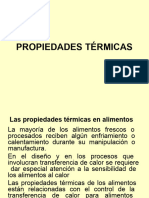 Propiedades Térmicas