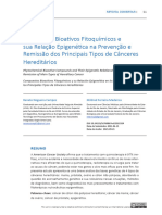 Compostos Bioativos Fitoquímicos e Sua Relação Epigenética Na Prevenção e Remissão Dos Principais Tipos de Cânceres Hereditários