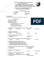 Soal PTS 1 Bahasa Sunda Kelas Viii 2019