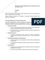 Estrategia de Implementacion Con Cambio de Mentalidad