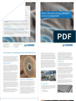 Conwed Feed Spacer Development in RO Filtration