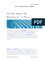 An Introduction To Rogers PCB and Rogers Materials