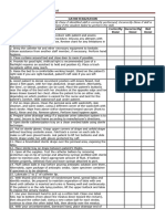 Catheterization Checklist