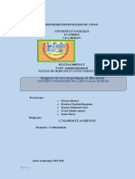 BIOCHIMIE TP No III