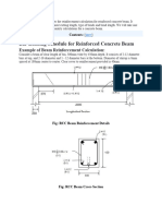 Reinforced Concrete Beam