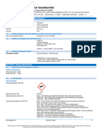 Sulfur Hexafluoride sf6 Safety Data Sheet Sds p4657