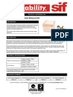 Single Stage Single Gauge Regulator Datasheet