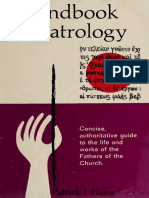 Handbook of Patrology