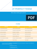 Present Perfect Tense: Etkisi Devam Eden Geçmiş Zaman