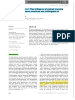 Does Colour Matter The Influence of Animal Warning Coloration On Human Emotions and