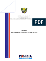 Apostila de Direito Administrativo Disciplinar Militar - Correg 2018