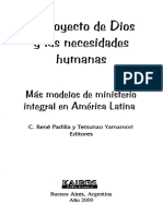 El Proyecto de Dios y Las Necesidades Humanas