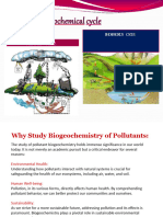 Biogeochemical Cycle