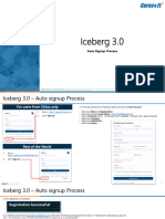 Iceberg 3.0 - Auto Signup Process