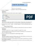 TD 1 Complexite