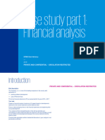 Case Study Part 1 Financial Analysis