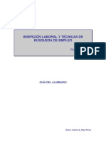 Inserción Laboral y Técnicas de Búsqueda de Empleo