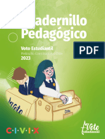 Cuadernillo Pedagógico Voto Estudiantil 2023