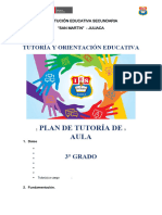 Plan de Aula Tercer Grado