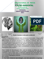 Slide 2º Estágio de Educação Ambiental - 2023.2