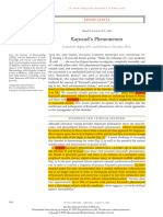 Fenomeno de Raynaud NEJM 2016