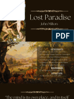 Lost Paradise - LITERATURE L2 - GROUP WORK